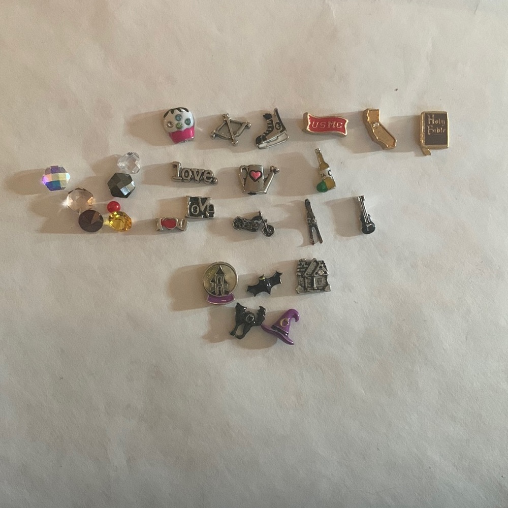 Origami owl charms